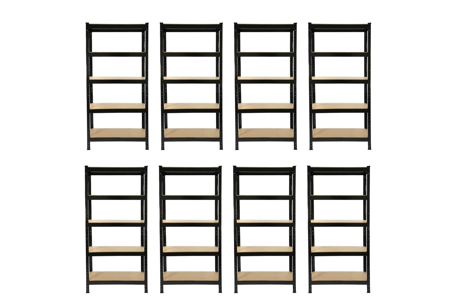 Monstershop 8 x T-Rax Racking Units | Black