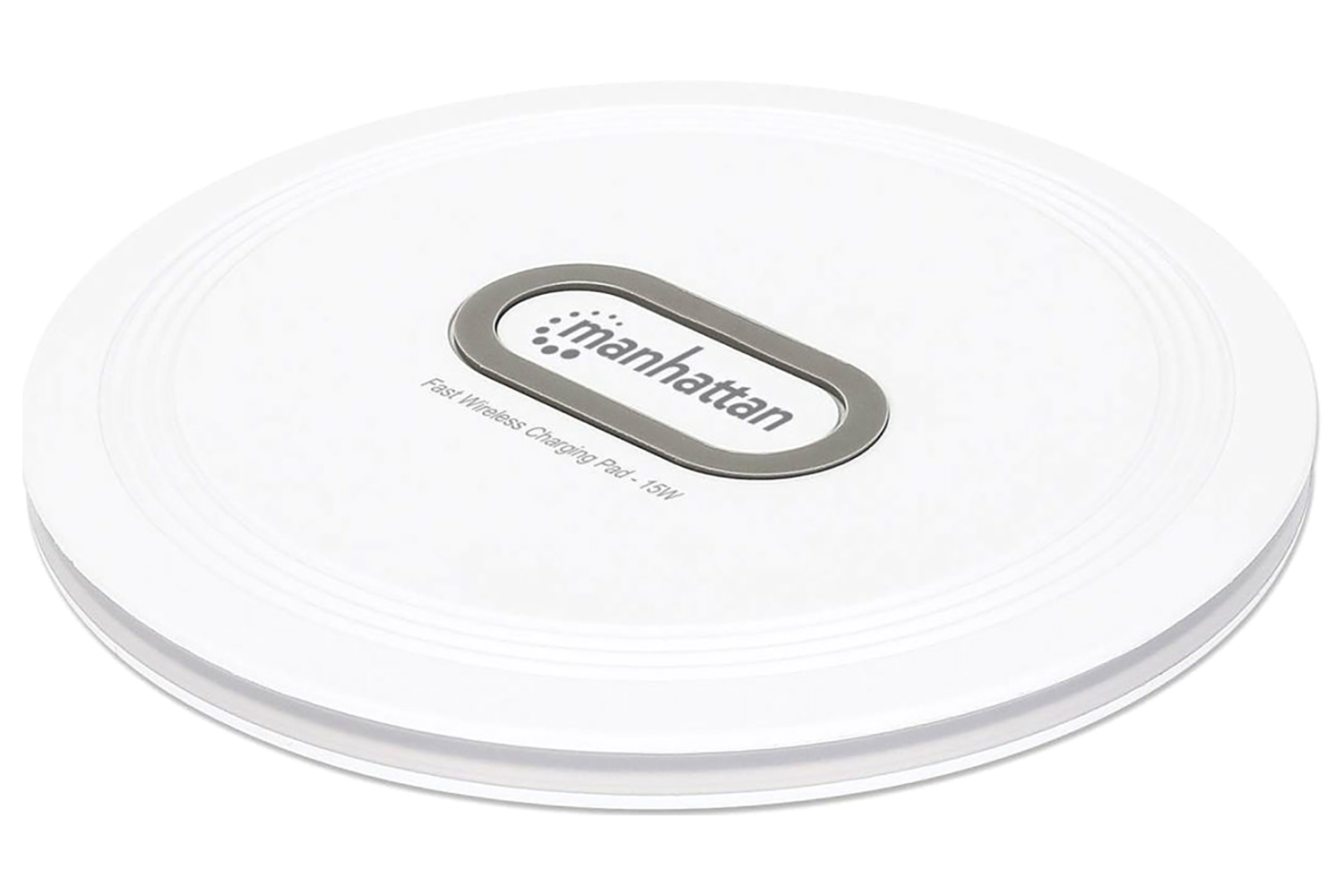 Manhattan 15W Fast Wireless Charging Pad | White