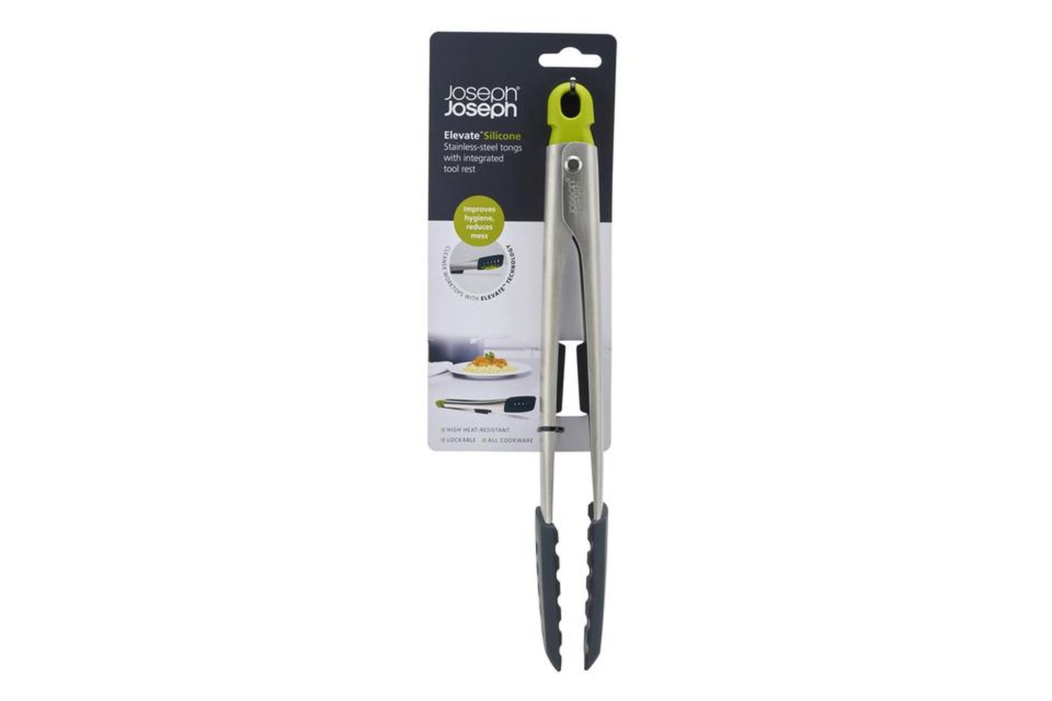 Joseph Joseph | Elevate 30cm Stainless Steel Kitchen Tongs