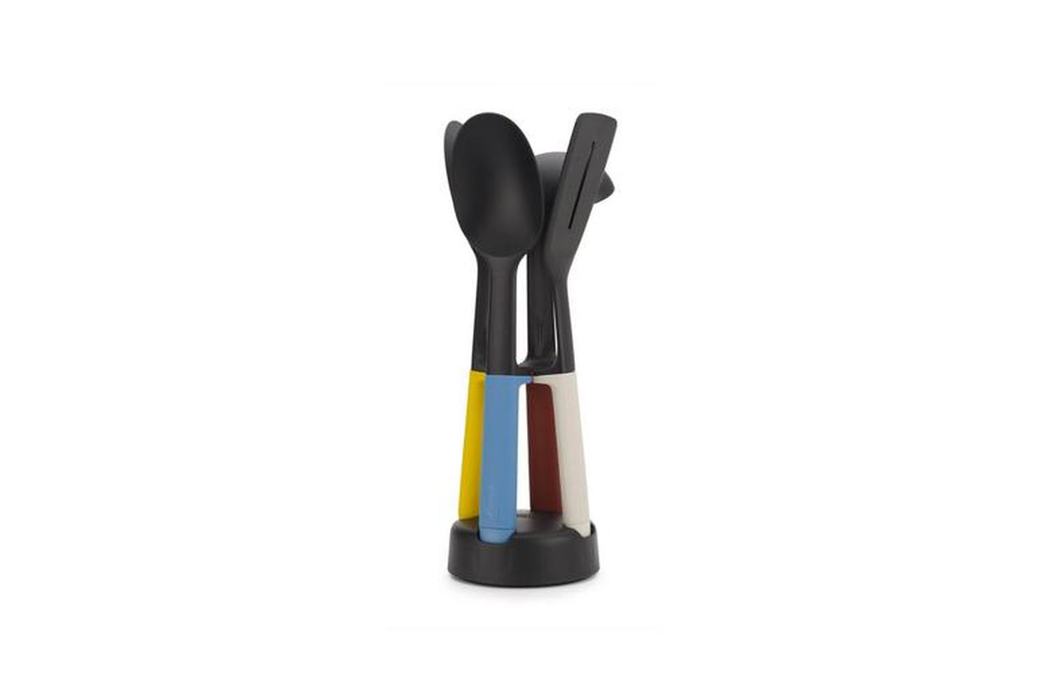 Joseph Joseph | Slim 4-Piece Silicone Cooking Utensil Set with Stand