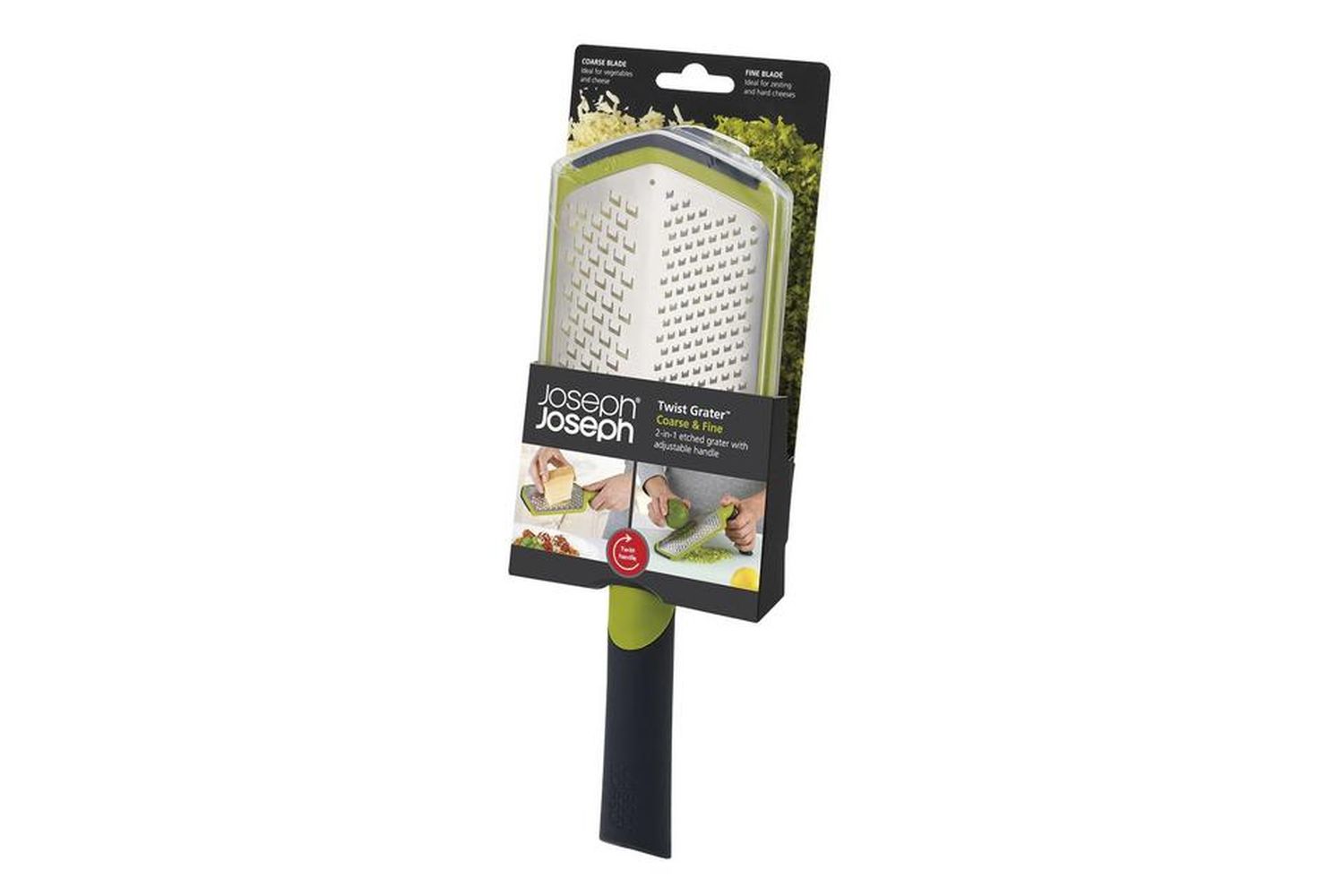 Joseph Joseph | Twist Grater | Coarse & Fine