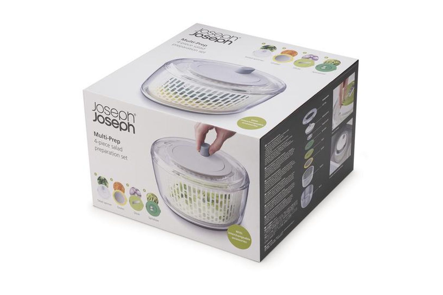 Joseph Joseph | Multi-Prep | 4-pc Salad Preparation Set