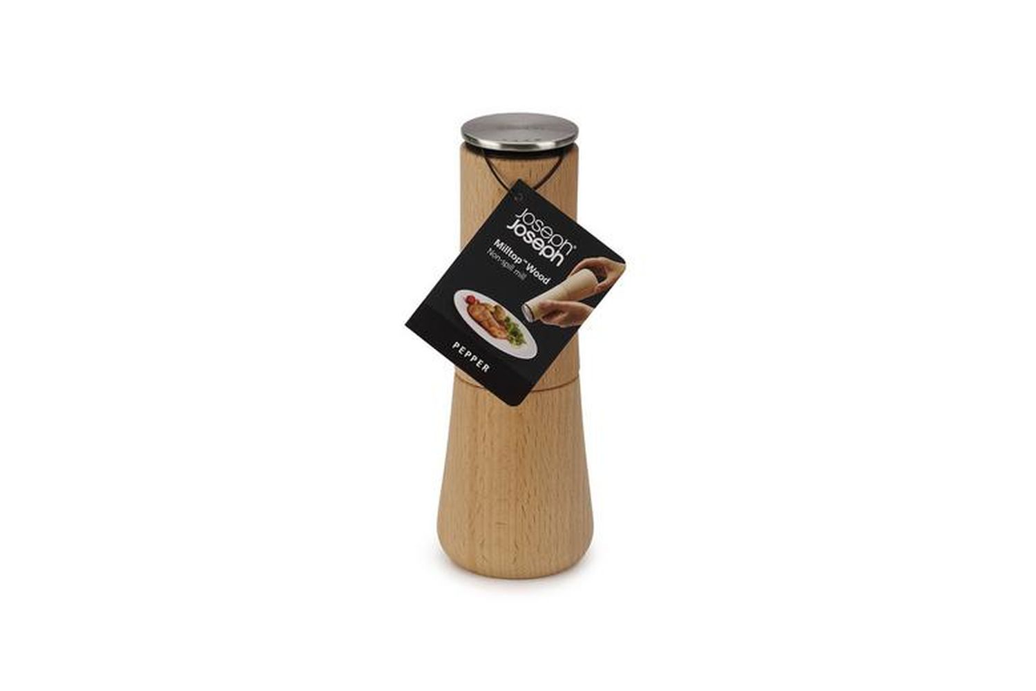 Joseph Joseph | Milltop Wood Pepper Mill