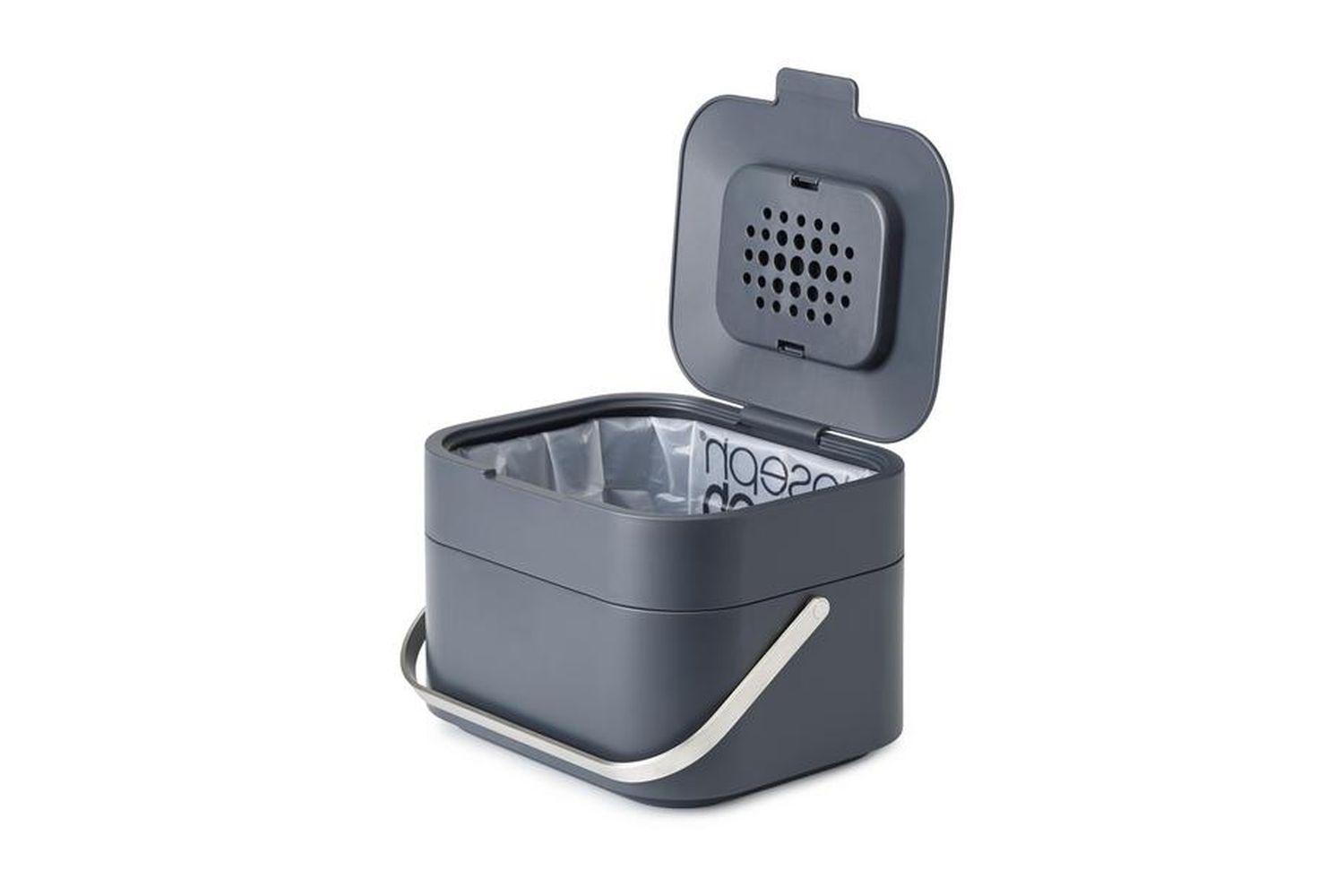 Joseph Joseph | Stack 4 Food Waste Caddy | Graphite | 30016