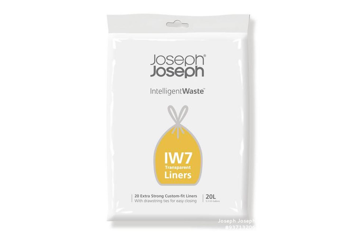 Joseph Joseph | 20L Clear Custom-fit Bin Liners | 20pc Pack | IW7
