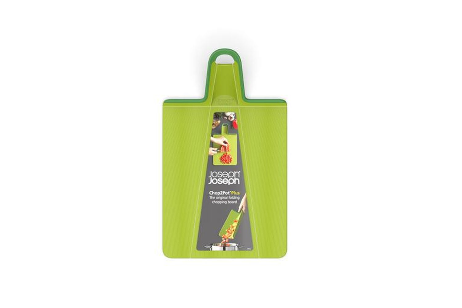 Joseph Joseph | Chop2Pot Regular Folding Cutting Board | Green
