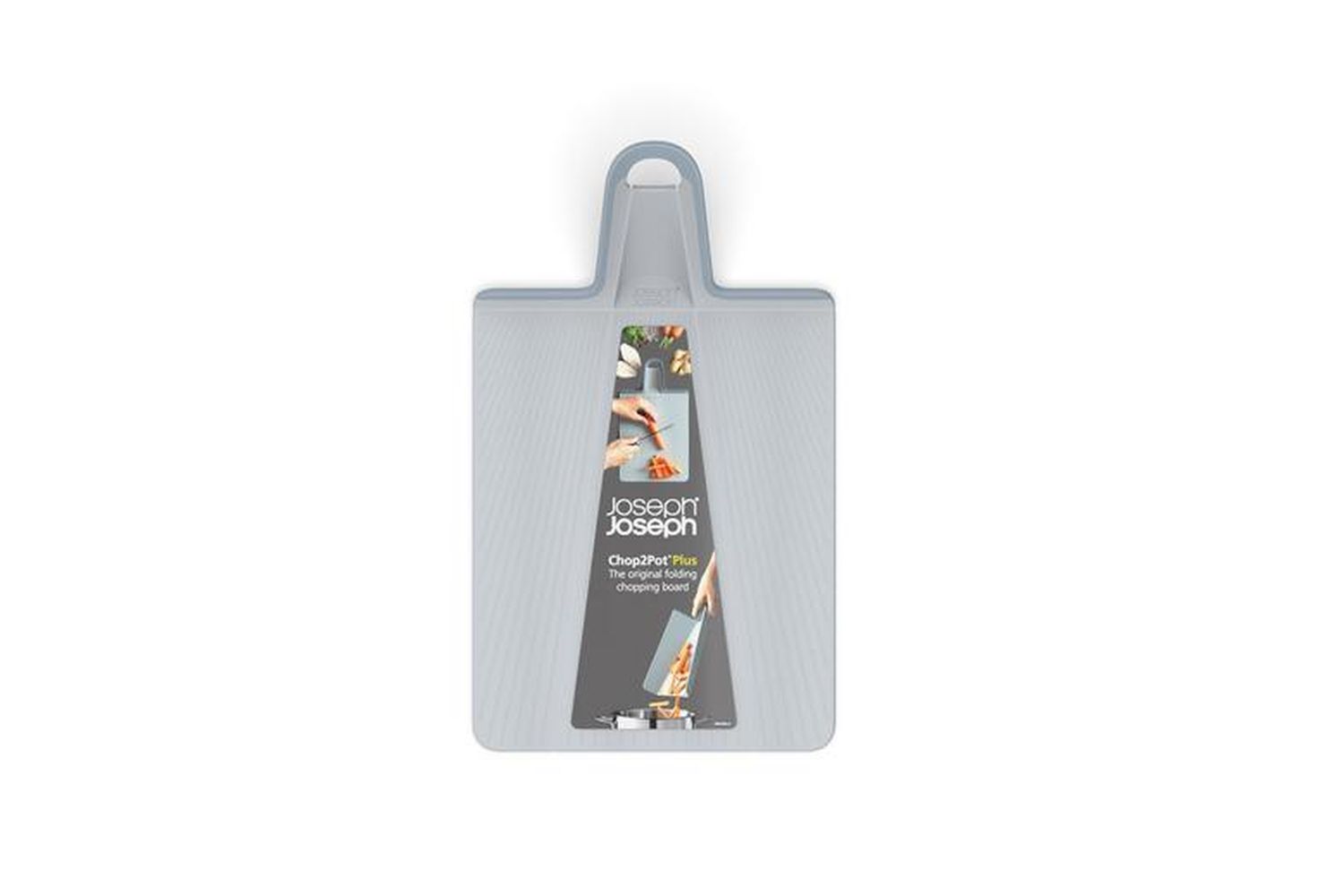 Joseph Joseph | Chop2Pot Regular Folding Cutting Board | Grey