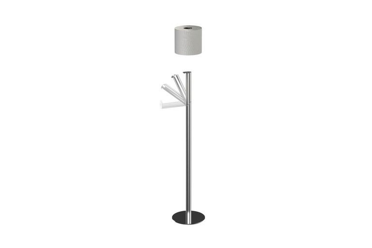 Joseph Joseph | Toilet Roll Stand | Stainless-steel