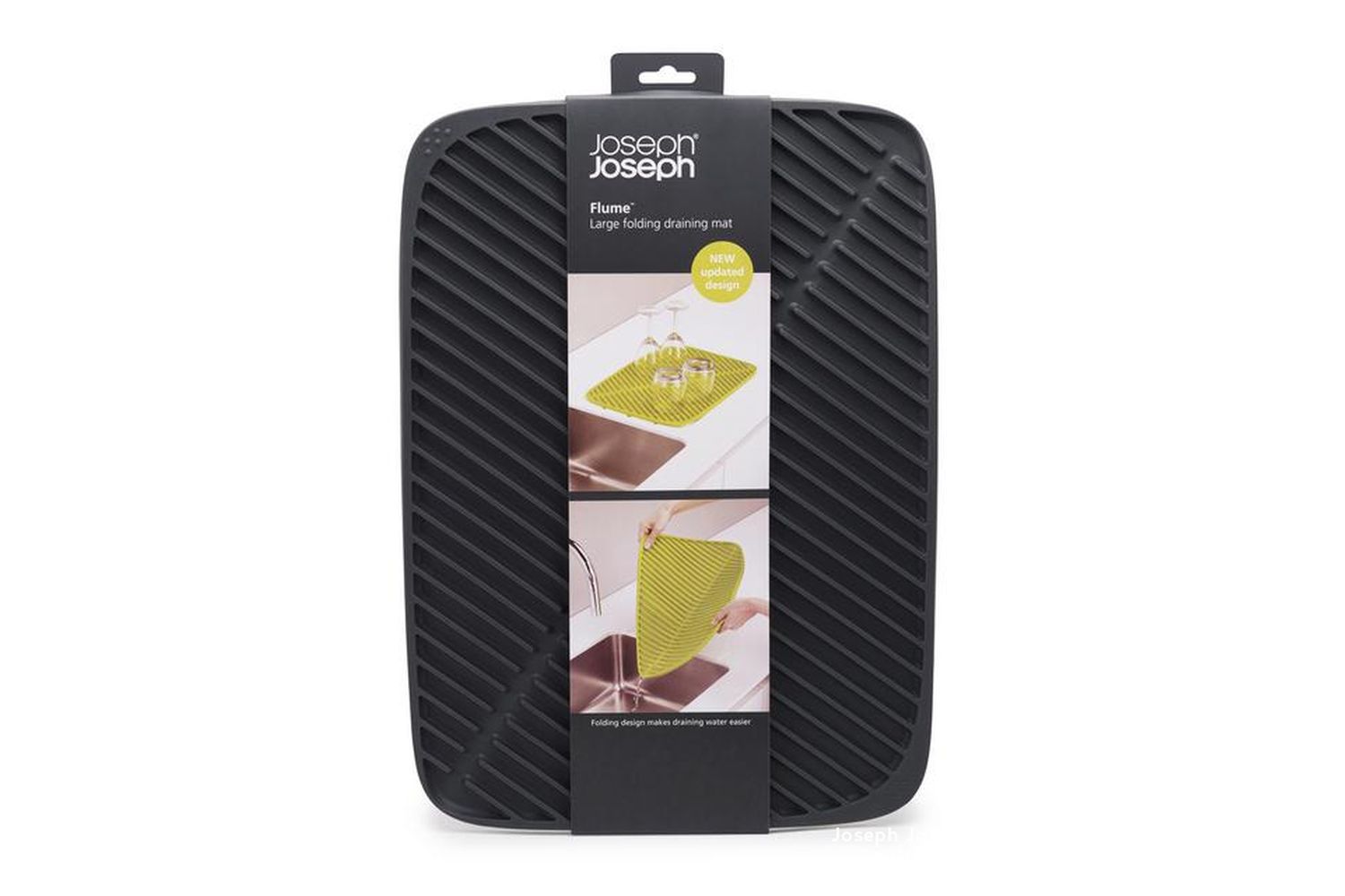 Joseph Joseph | Flume Dish Draining Mat | Grey
