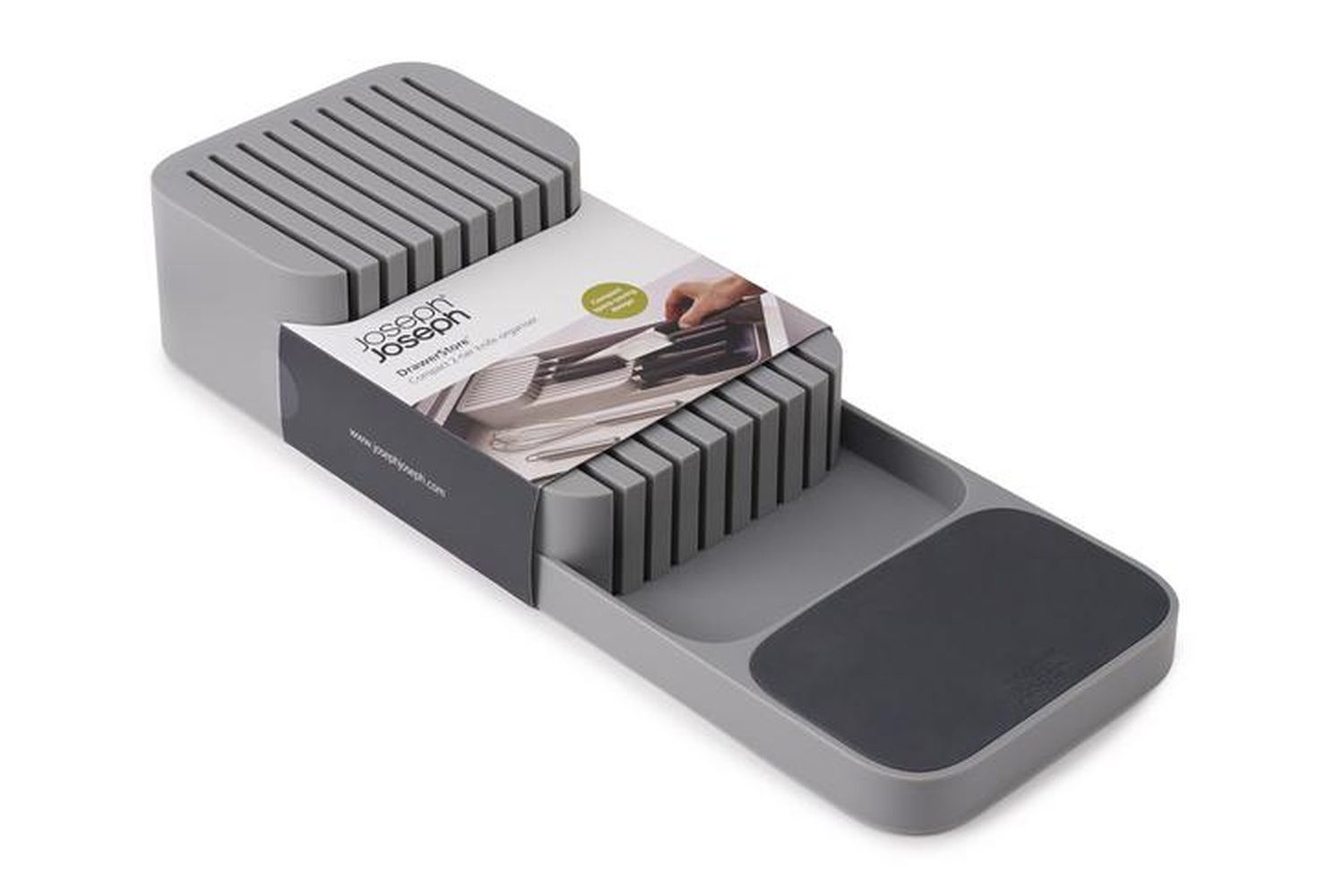 Joseph Joseph | DrawerStore Compact Knife Organiser | Grey