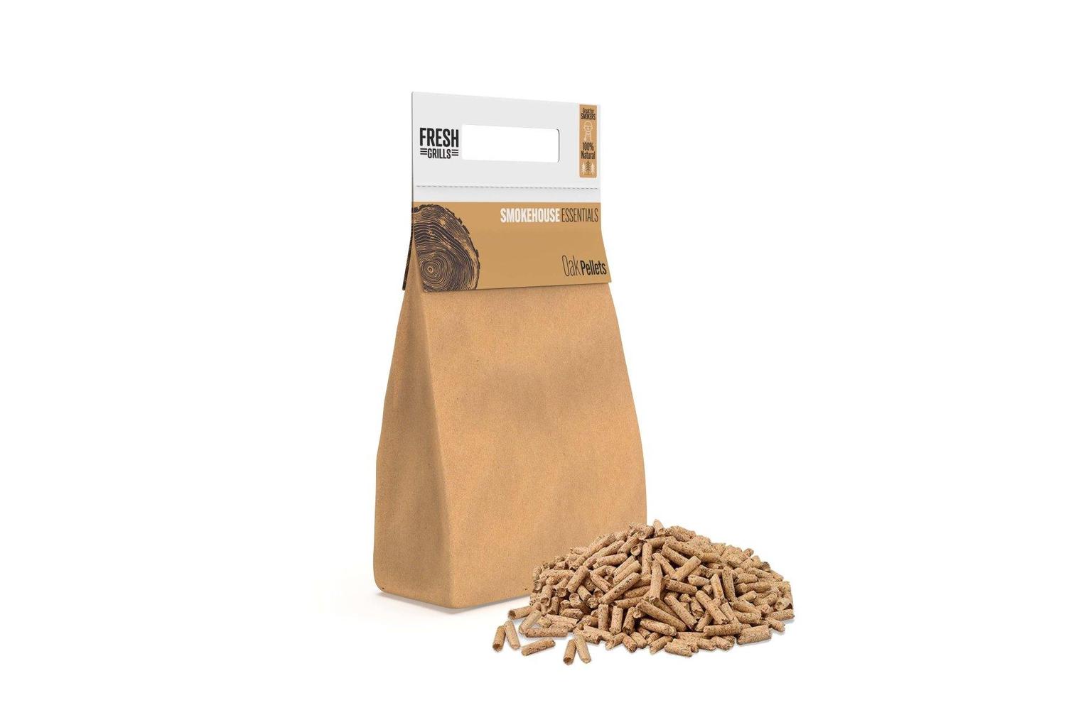 Monstershop Fresh Grills Wood Pellets | Oak Flavour | 3kg