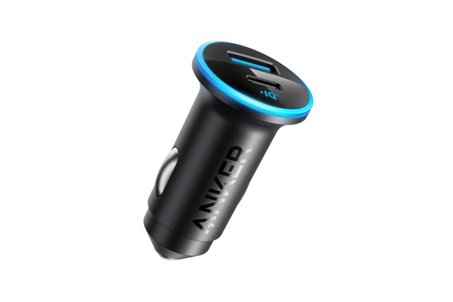 Anker 323 52.5W Car Charger | Black