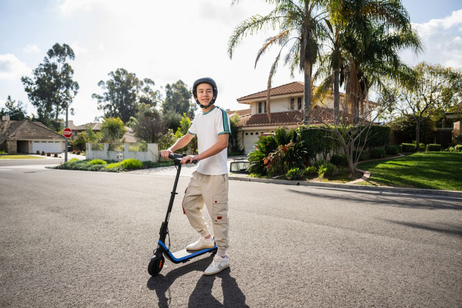 Segway Ninebot C2 Pro B Kick Scooter | Black/Blue
