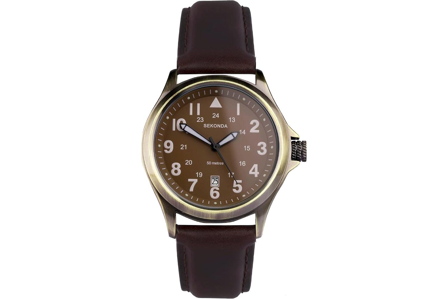 Sekonda Gents Strap Watch Sgs30034 - Stylish Men's Watch For The Modern Irish Gentleman