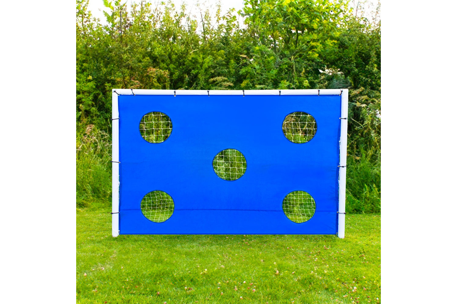 Monstershop 6 x 4ft Football Goal Target Sheet | Blue