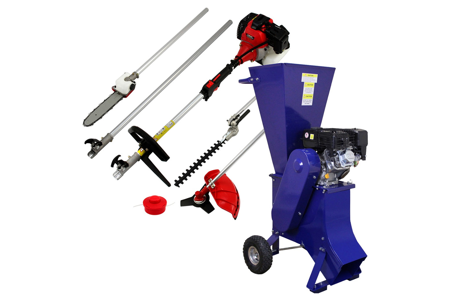 Monstershop 5 in 1 Multi Tool and 15HP Wood Chipper