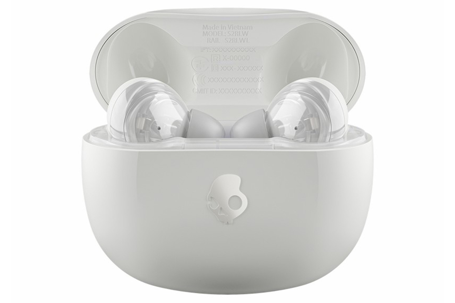 Skullcandy Rail In-Ear Wireless Active Noise Cancelling Earbuds | Bone
