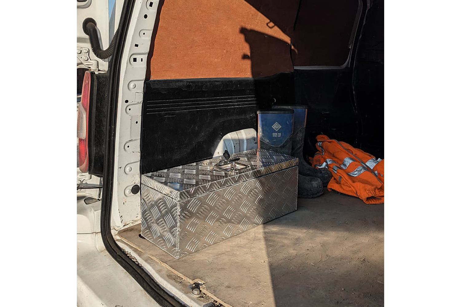 Monstershop 60L Aluminium Tool Box | Silver