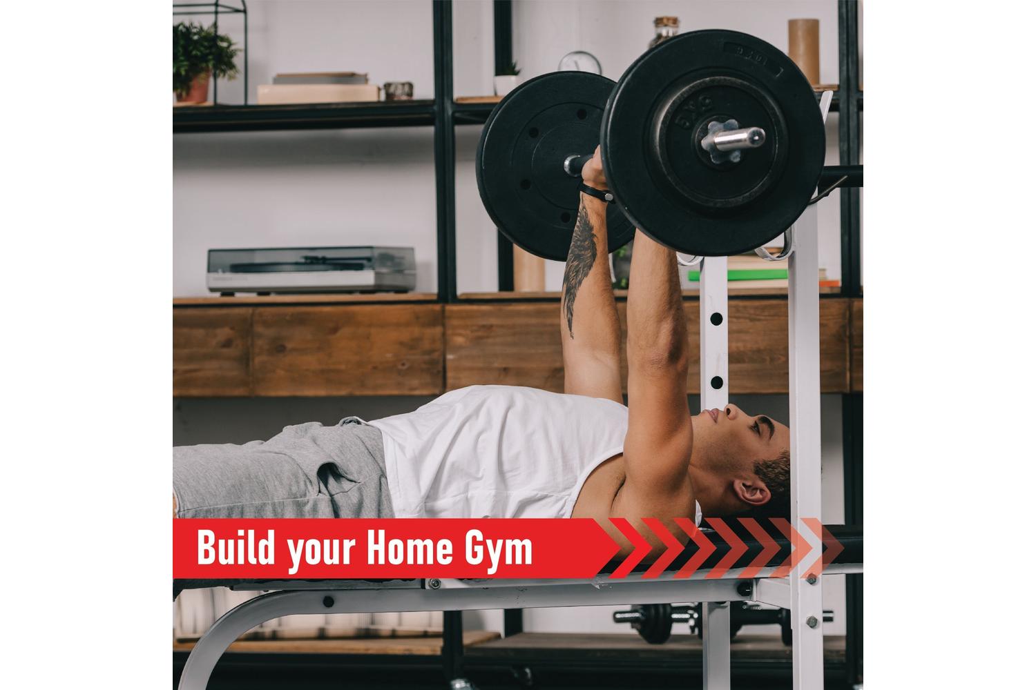 Monstershop Body Revolution Hammer Curl Bar 1" Standard Barbell Bar