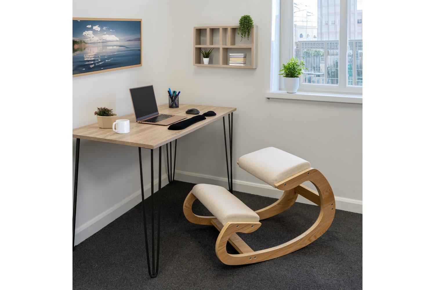 Monstershop Ergonomic Kneeling Chair | Beige