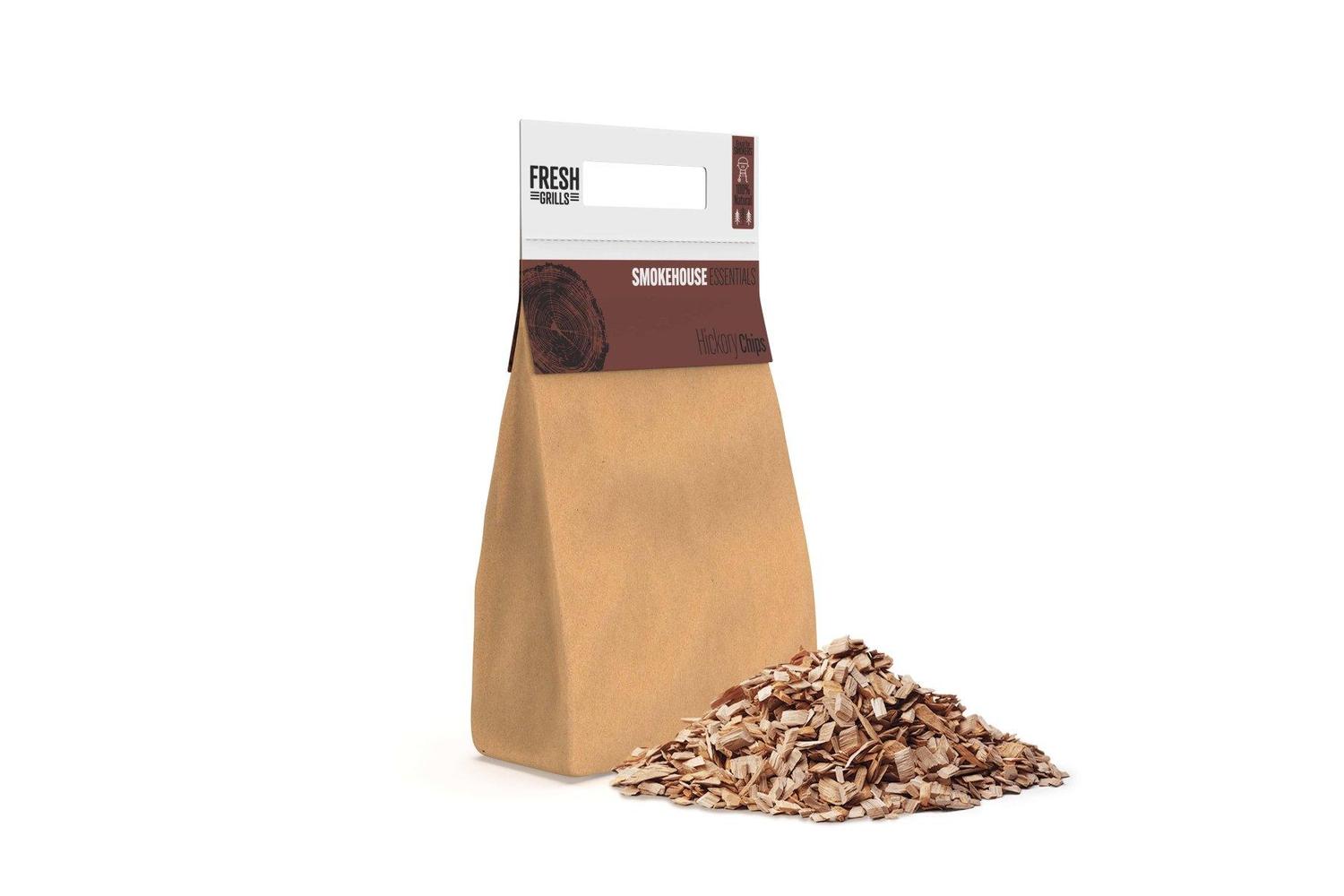 Monstershop Fresh Grills Wood Chips | Hickory Flavour | 2.1kg (9ltr)