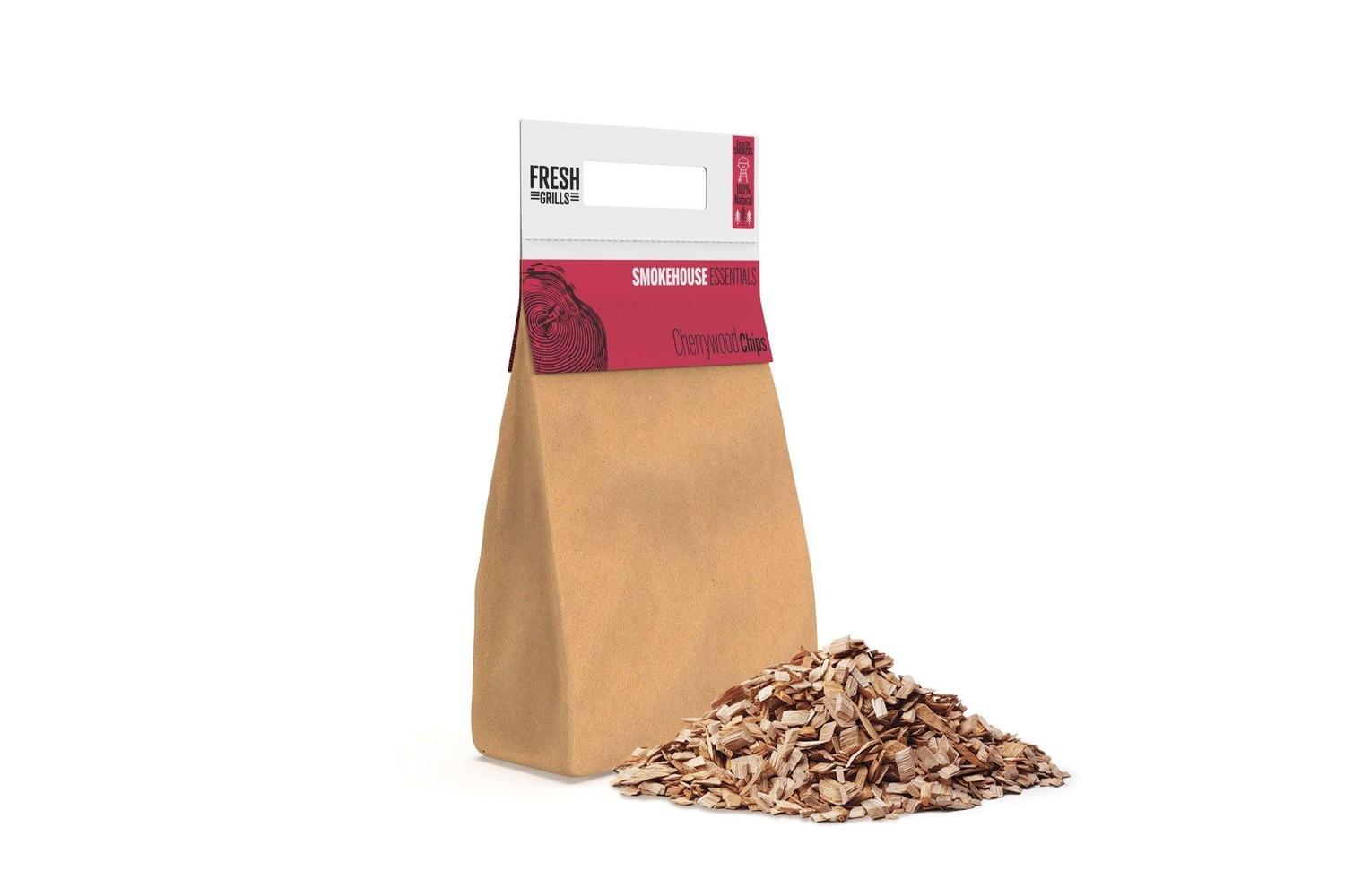 Monstershop Fresh Grills Wood Chips | Cherrywood Flavour | 2.1kg (9ltr)