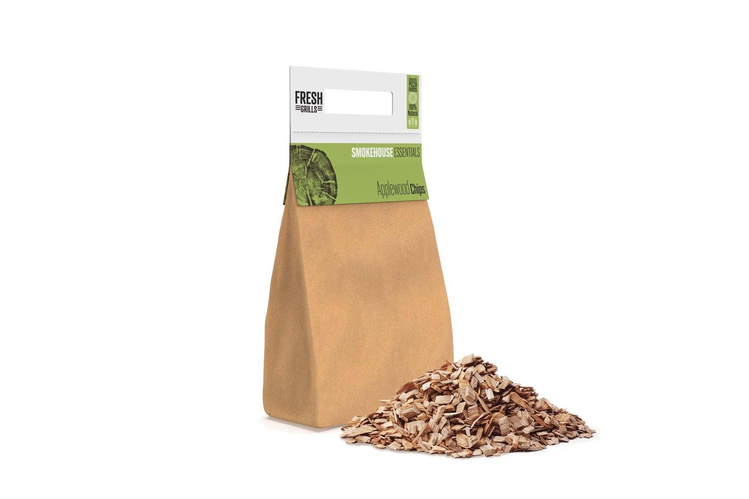 Monstershop Fresh Grills Wood Chips | Applewood Flavour | 1.4kg (6ltr)