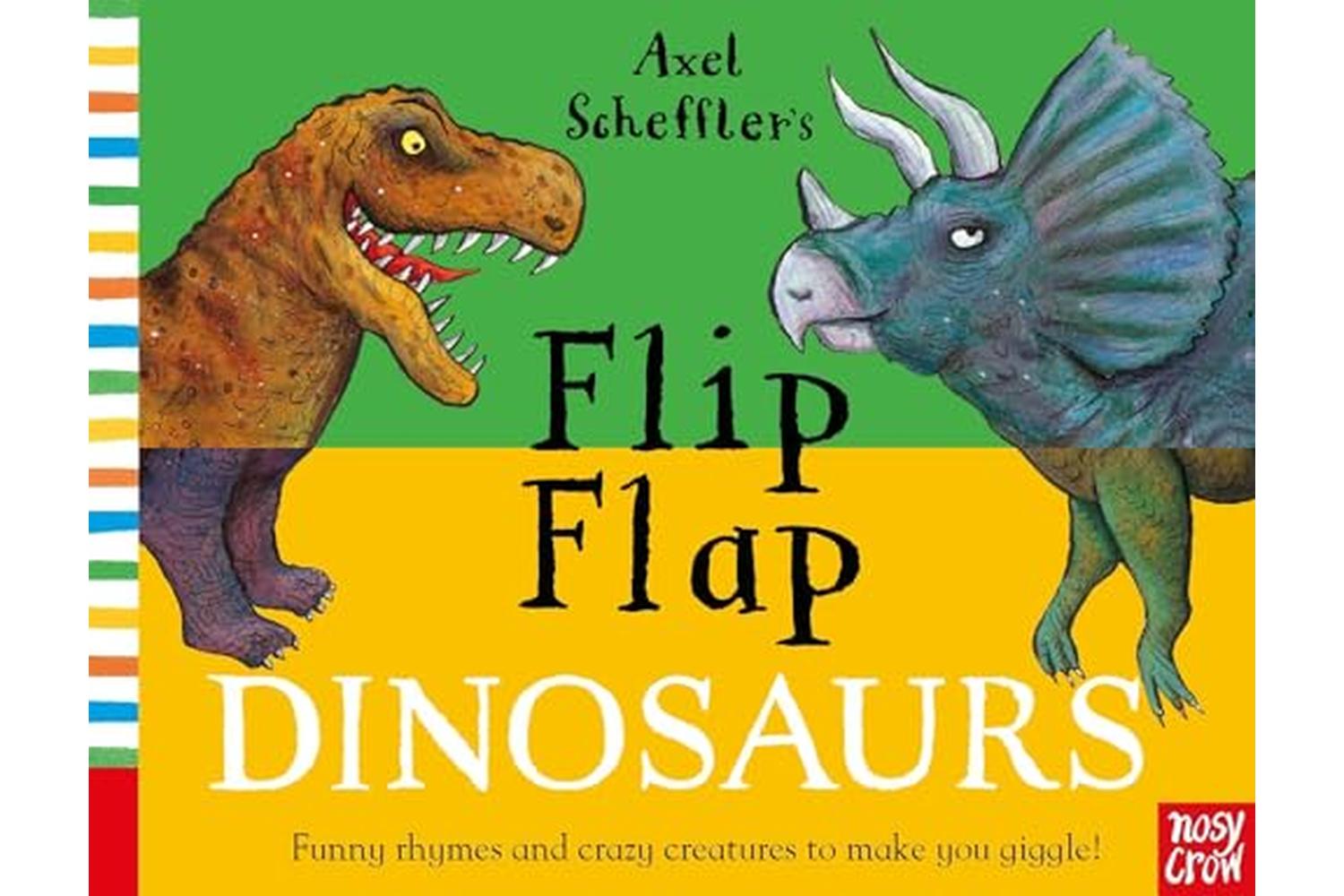 Axel Scheffler's Flip Flap Dinosaurs - Nosy Crow Kids Book