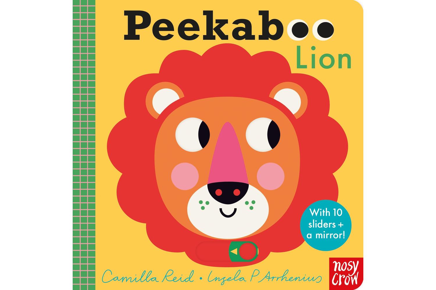 Peekaboo Lion Interactive Board Book  Exciting Safari Adventure For Toddlers | Nosy Crow