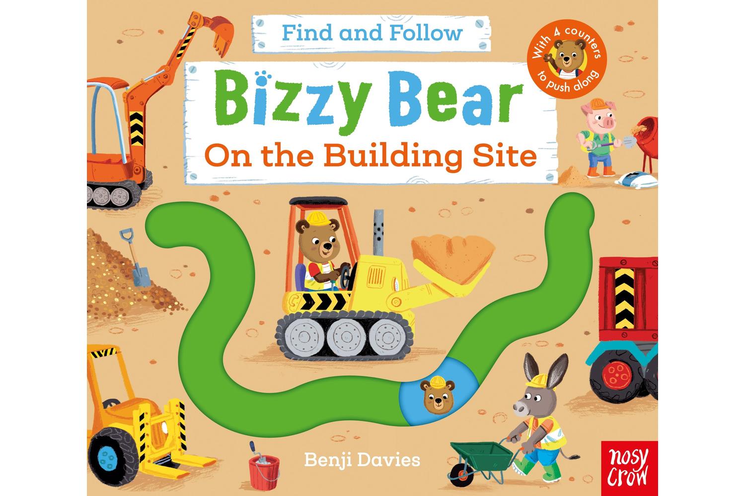 Bizzy Bear: Find And Follow Build - Interactive Kids Book By Nosy Crow