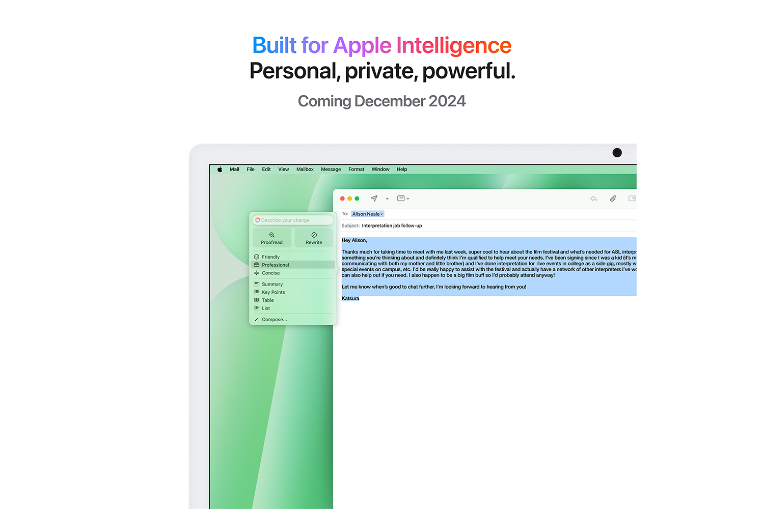 iMac 24" 4.5K M4 | 16GB | 256GB | 8-Core GPU | Green
