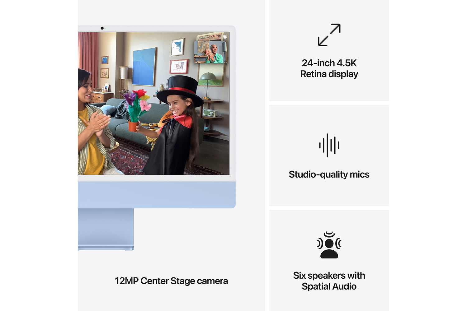 iMac 24" 4.5K M4 | 16GB | 512GB | 10-Core GPU | Blue