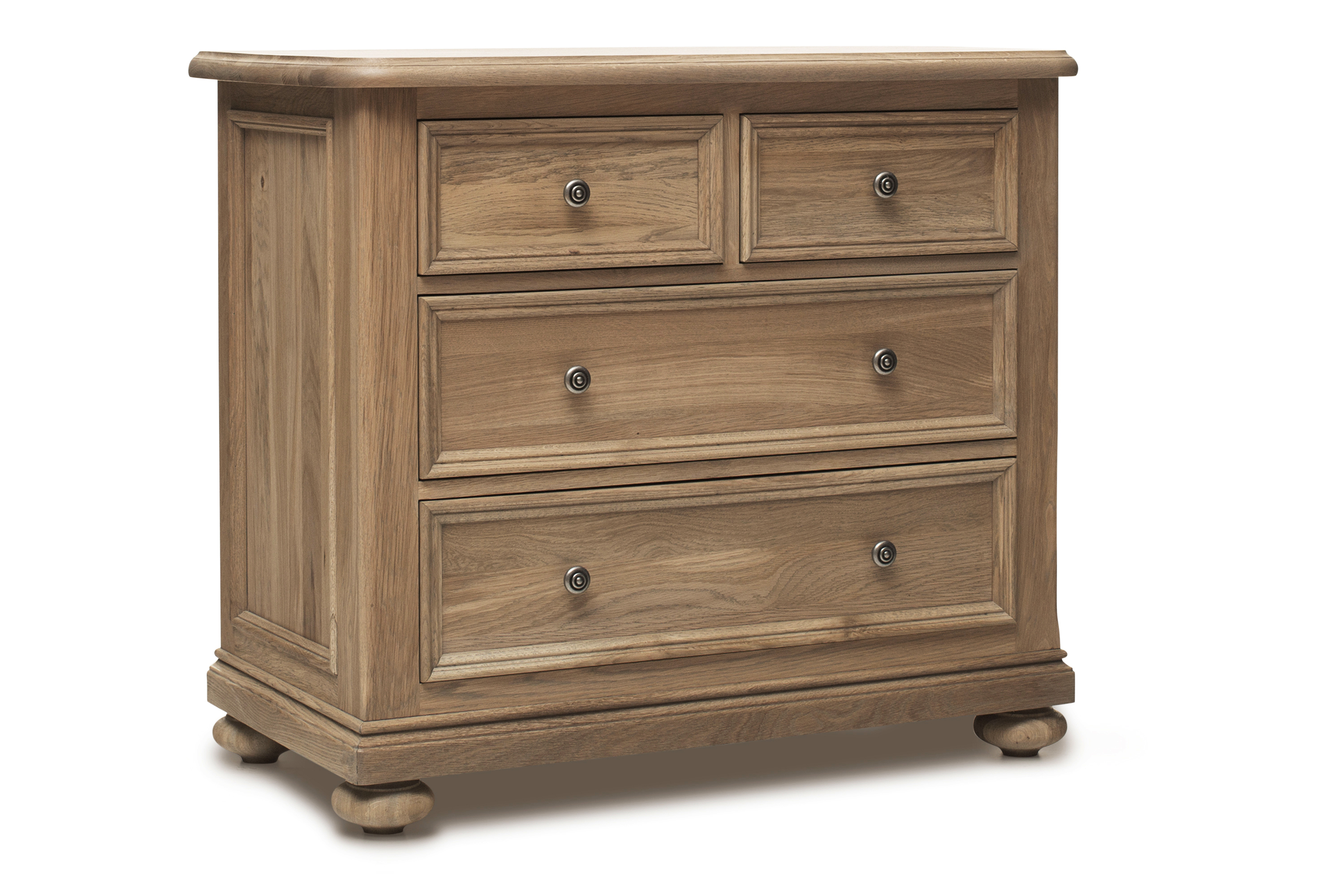 Hartley Bedside 2 Drawer Smoked Oak Ireland Hartley Chest 2 Drawer Smoked Oak