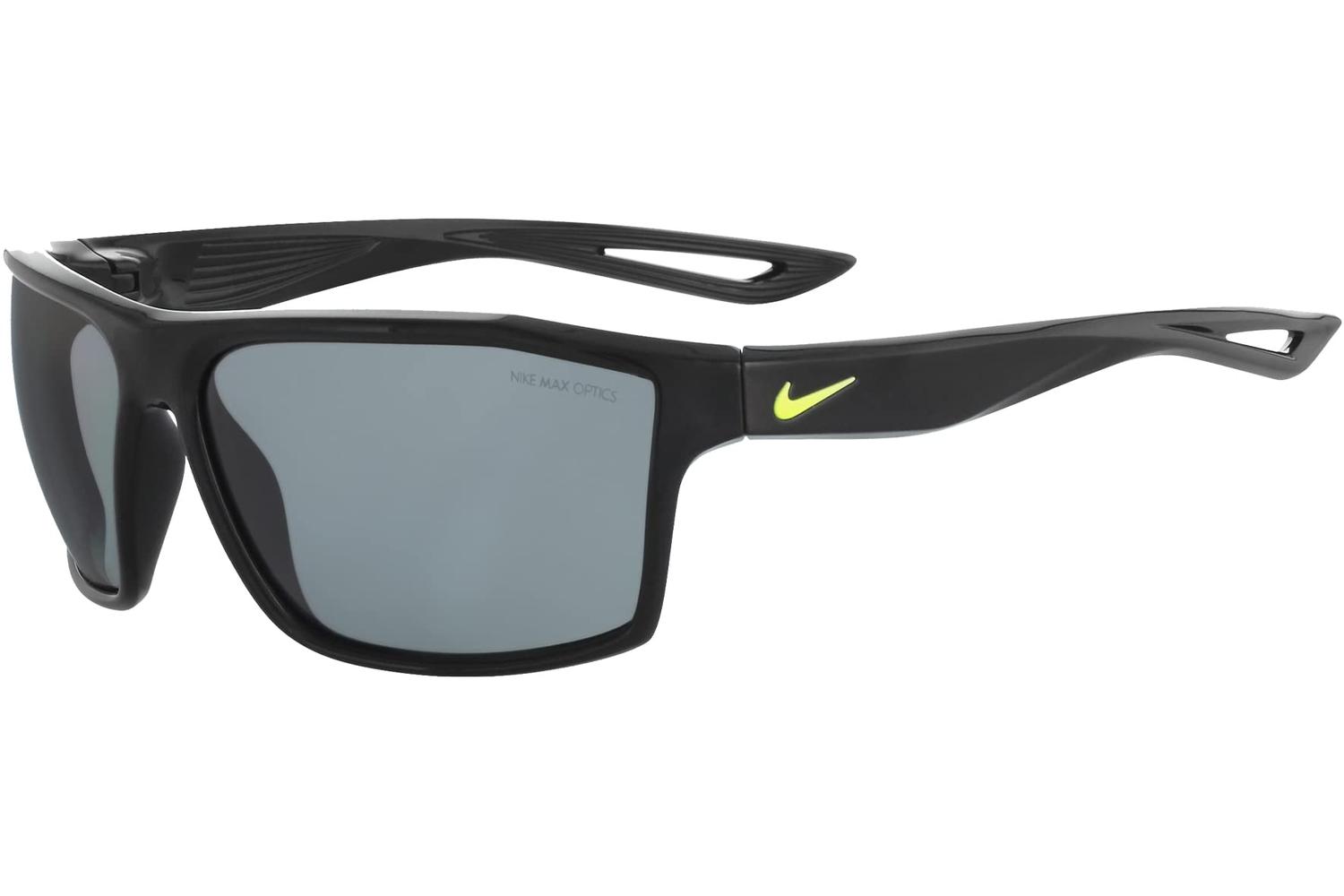 Nike Sunglasses Legend Black/volt With Grey And Silver