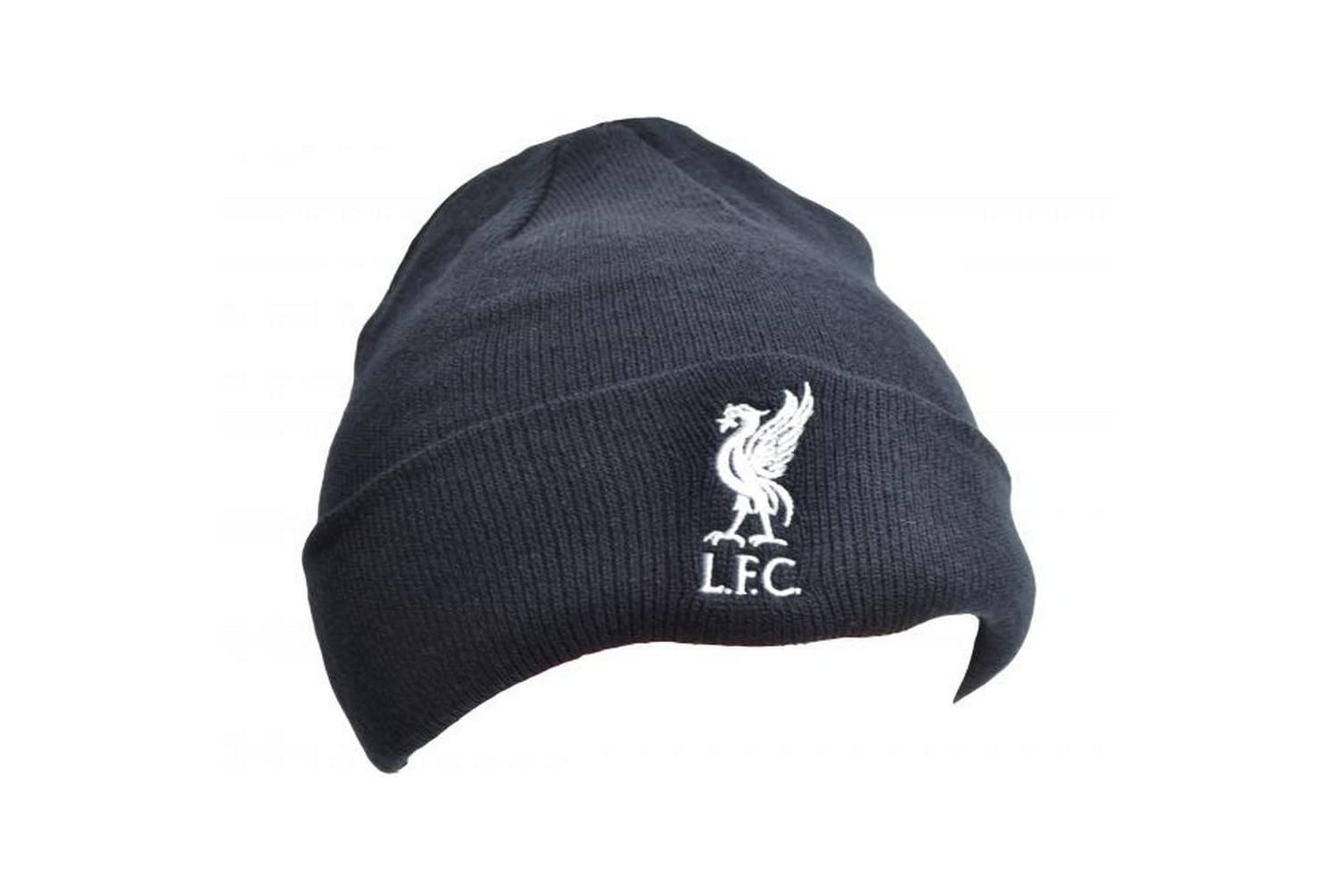 Knitted Embroidered Crest Beanie Hat