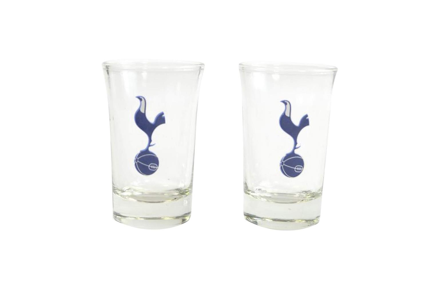 Tottenham Hotspur F.c. Set Of 2 Shot Glasses