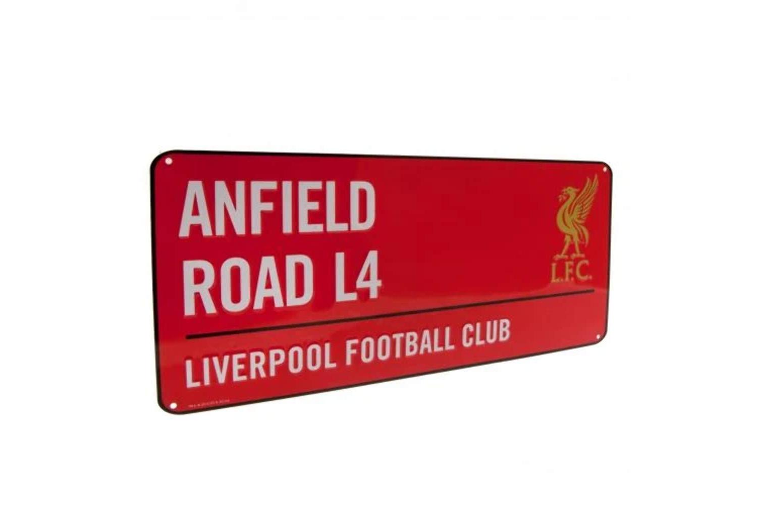 Liverpool Football Club Street Sign