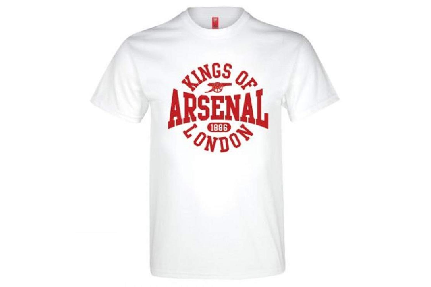 Arsenal Fc Kings Of London T Shirt Adults (xl)