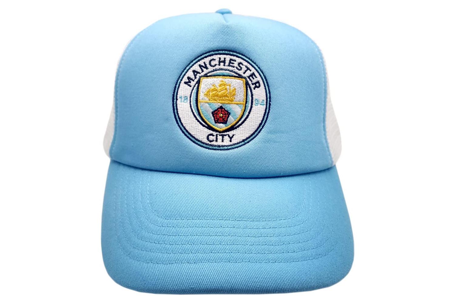Manchester City Fc Bb-fbscapmc003 - Man City Trucker Snapbac