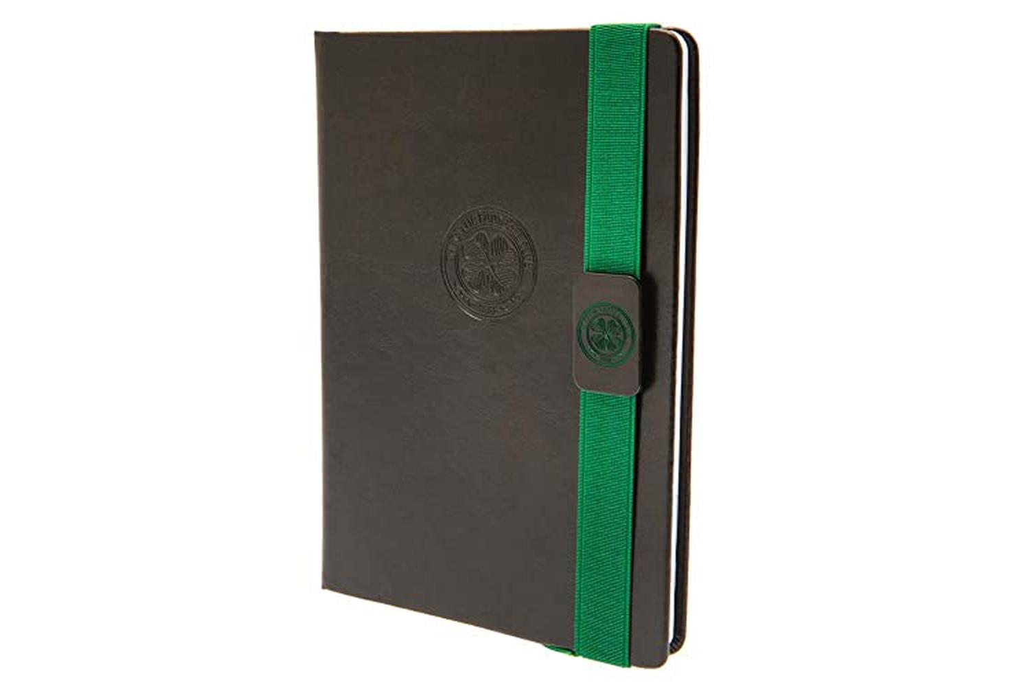 Celtic Banded A5 Premium Leather Look Notebook