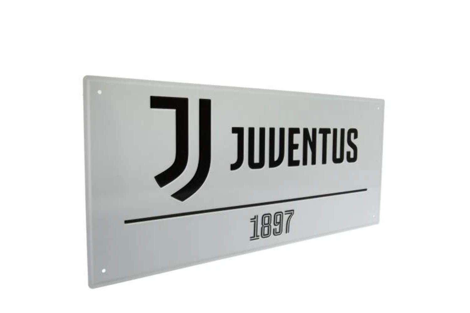Juventus Fan Metal Street Sign