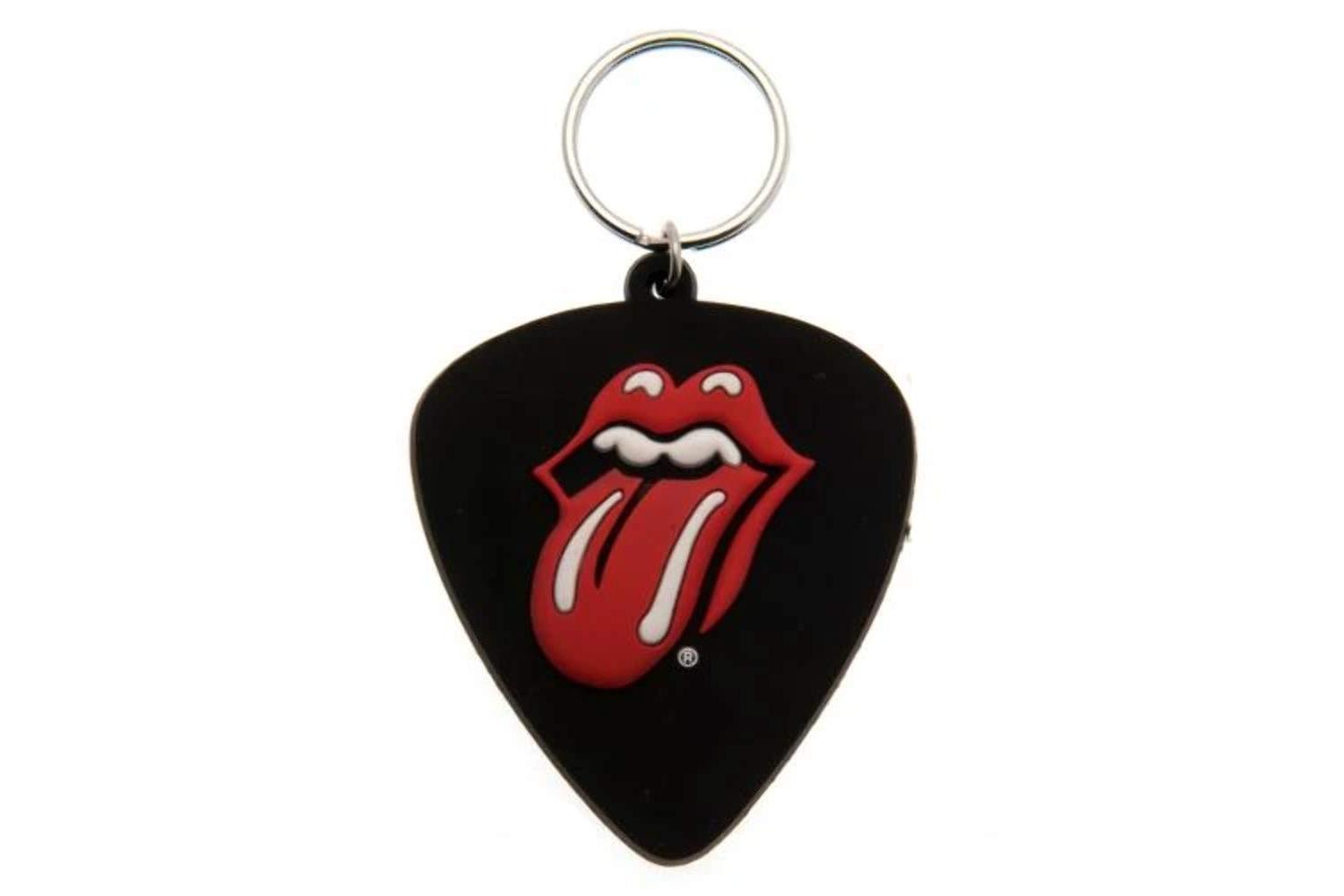 Great Rolling Stones Rubber Keychain