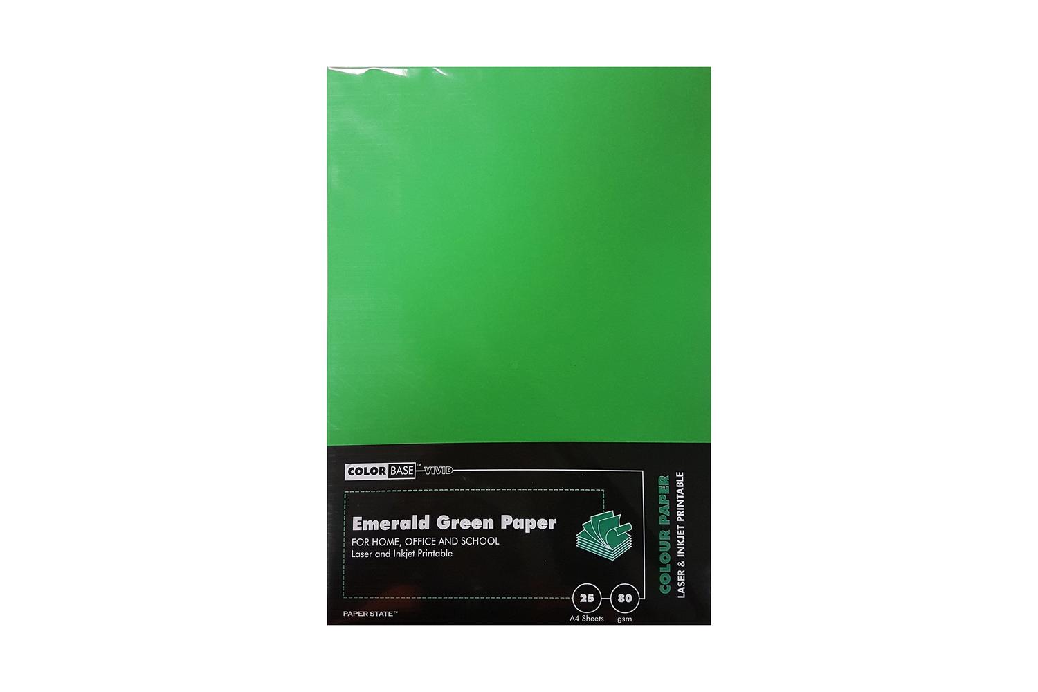 Ark Wp1660 - A4 Vivid Paper 80gsm 25 Sheets Emerald Green