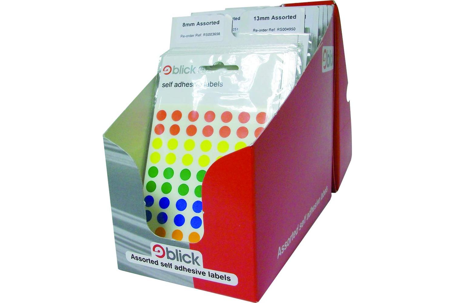 Blick Rs000061 - Pop Pack - Coloured Labels (contains 100 Ba