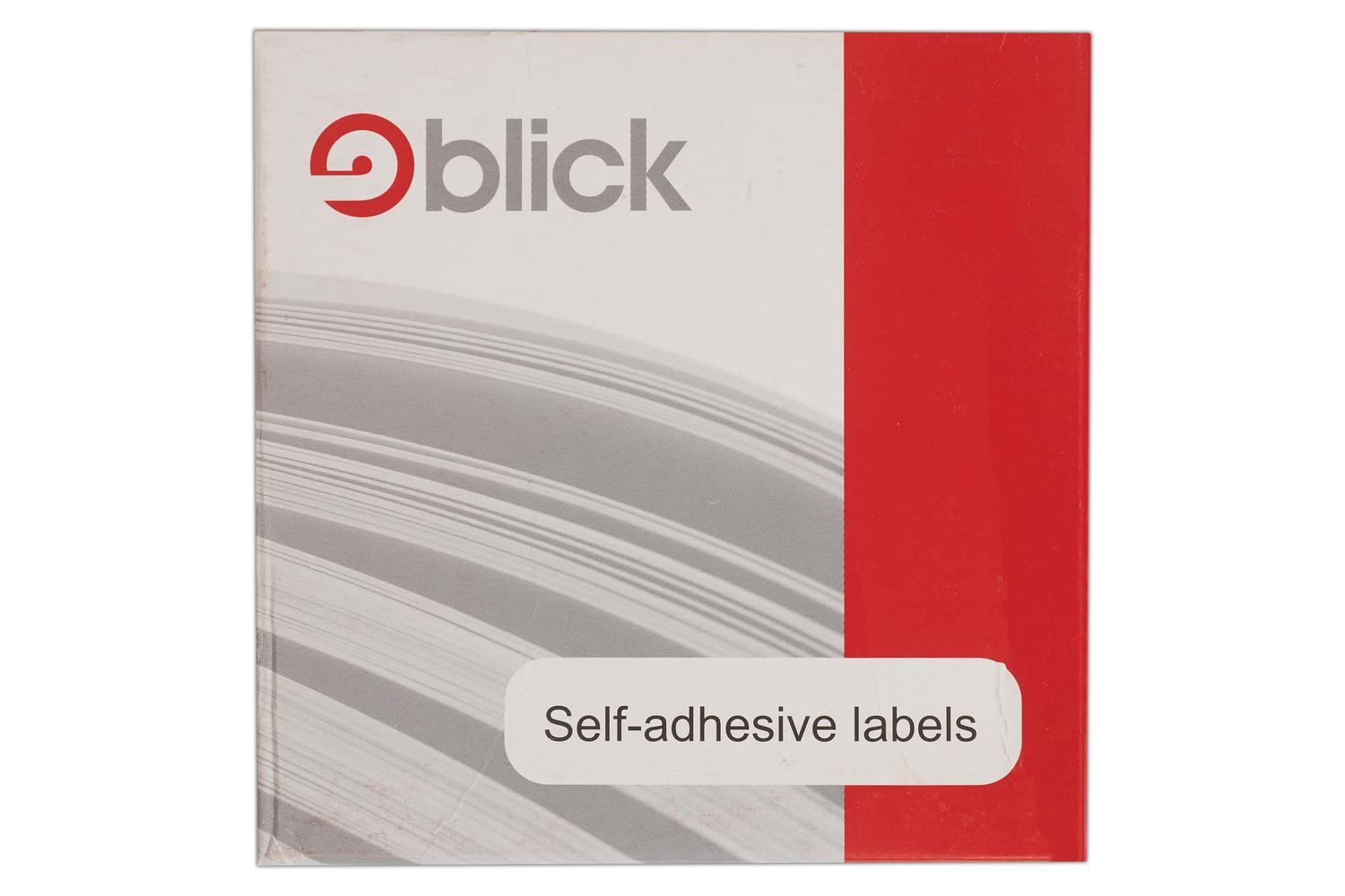 Blick Rs013051 - Red Dispenser Pack 12 X 18mm (1792 Stickers