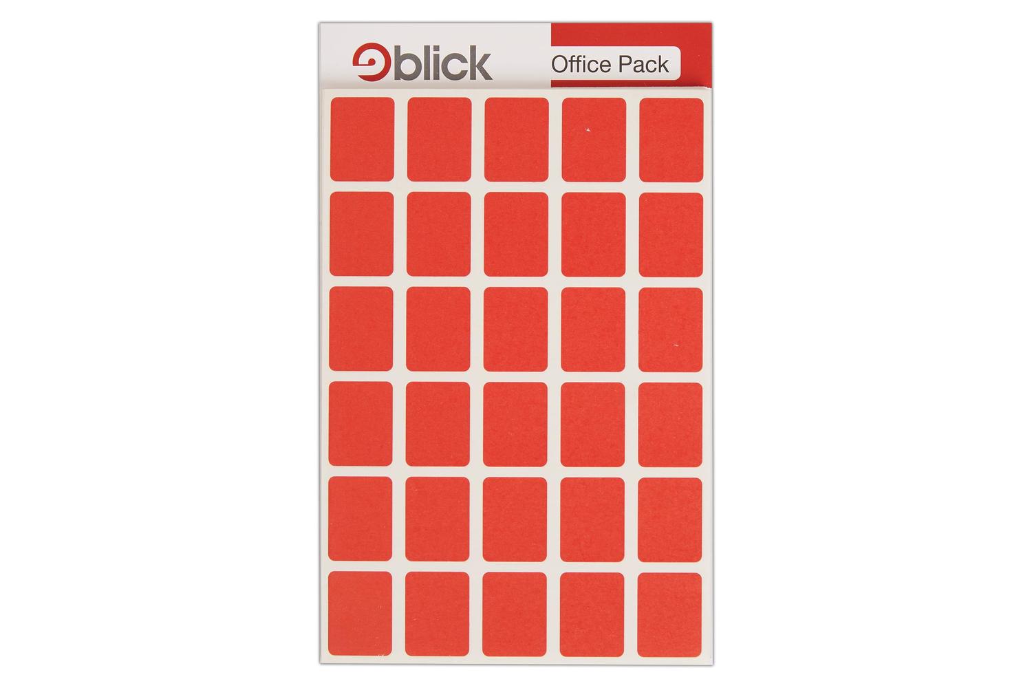 Blick Rs018957 - Red Office Pack 19 X 25mm (960 Stickers)