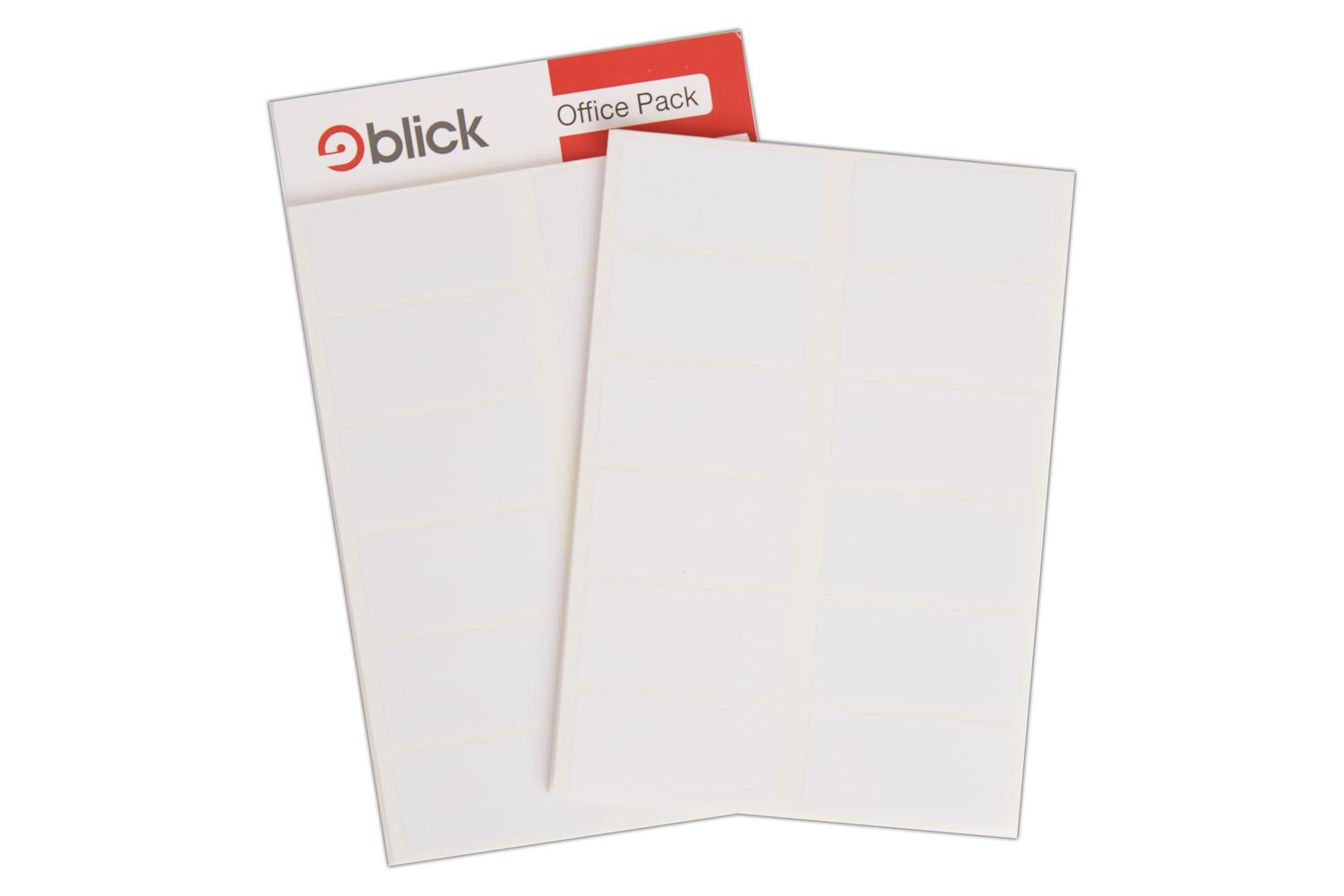 Blick Rs013150 - White Office Pack S2550 25 X 50mm (400 Stic