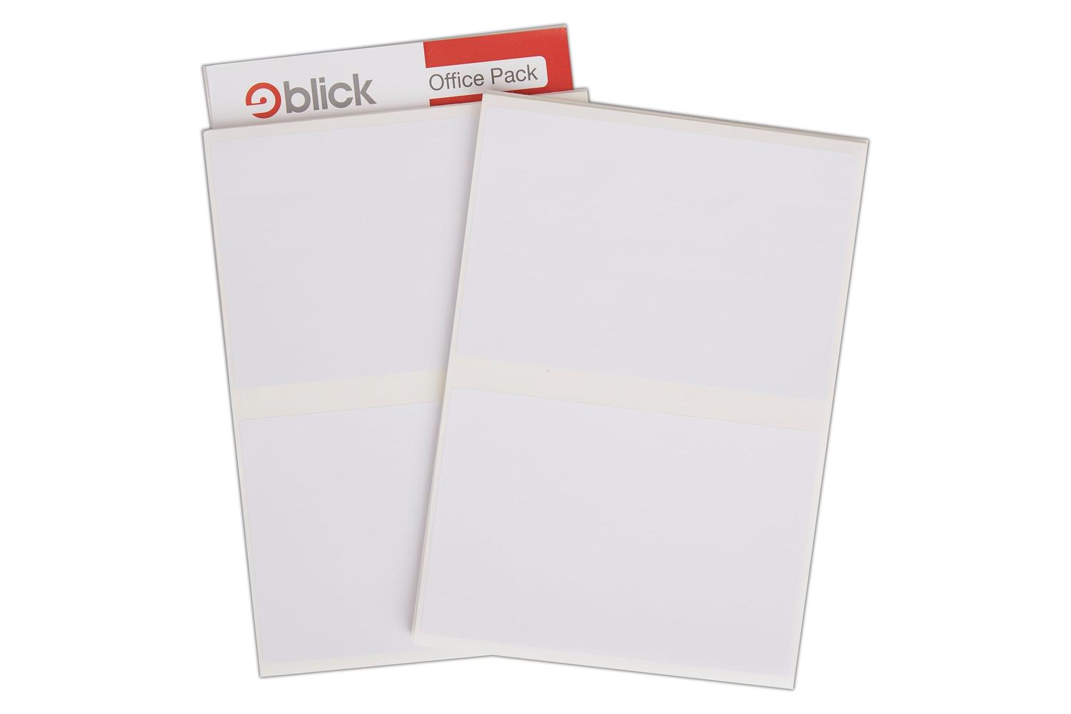 Blick Rs015154 - White Office Pack S80120 80 X 120mm (80 Sti