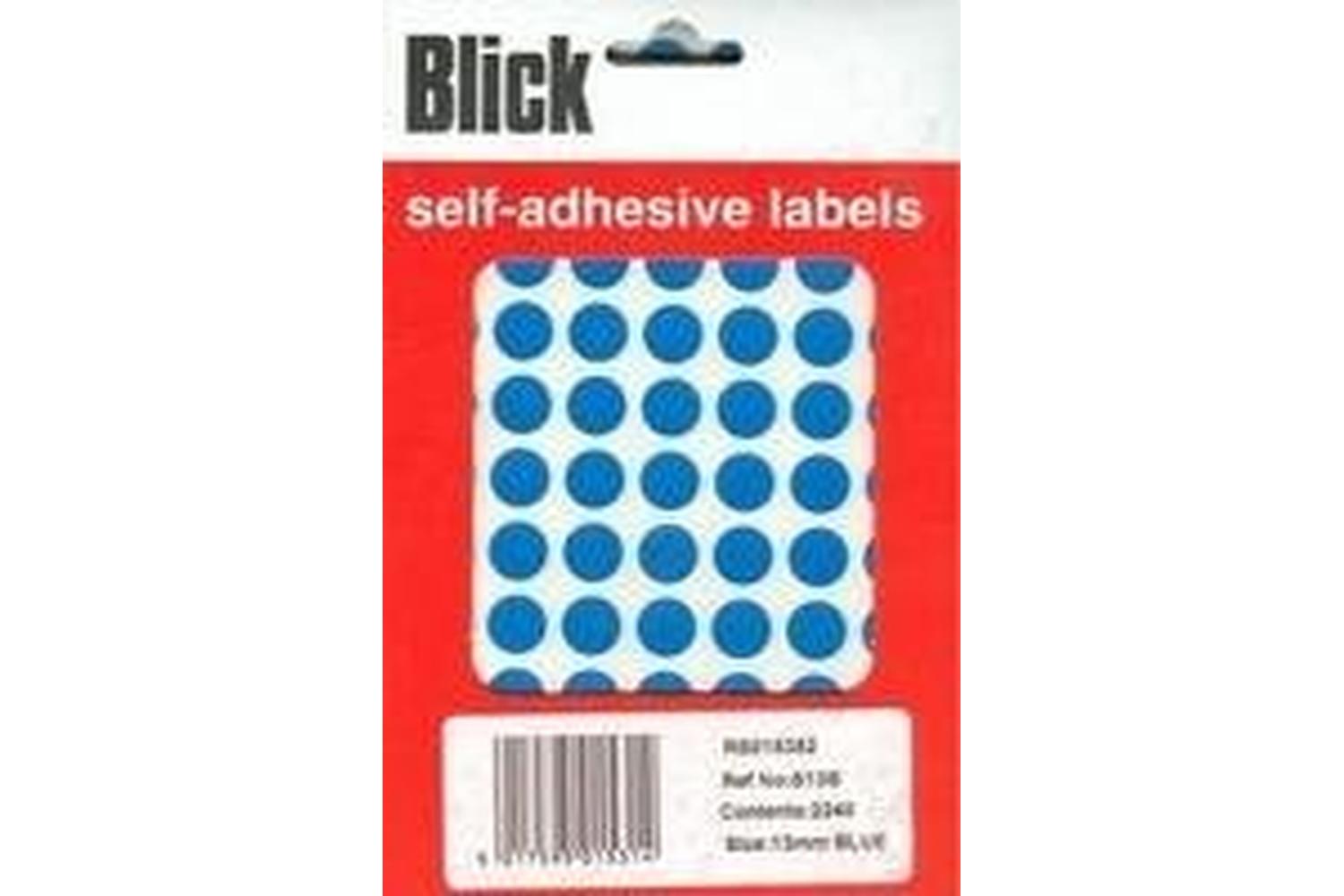 Blick Rs016151 - Yellow Office Pack 13mm Diameter Circles (2