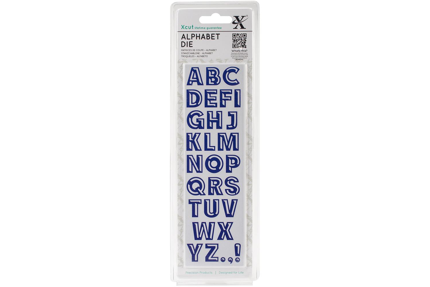 Docrafts Xcu 504059 - Alphabet Dies - Bevelled
